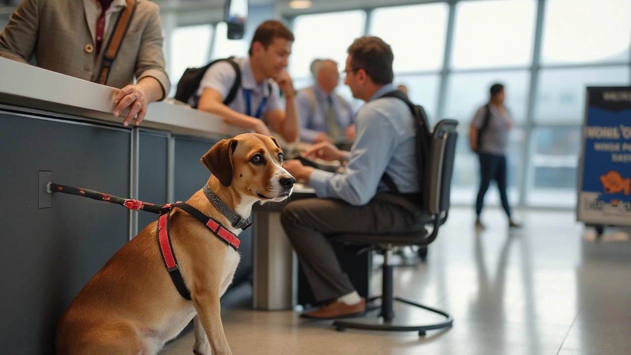 Preparing Your Dog for Air Travel