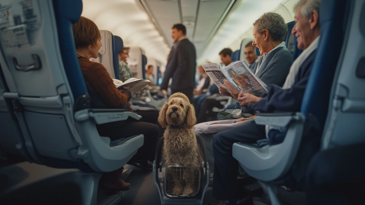 Inside the Cabin: Traveling with Dogs on a Plane