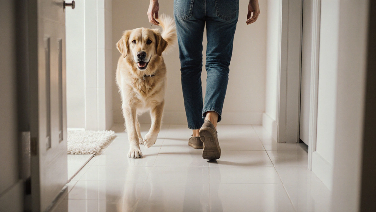 Why Does My Dog Follow Me to the Toilet? Understanding the Behavior