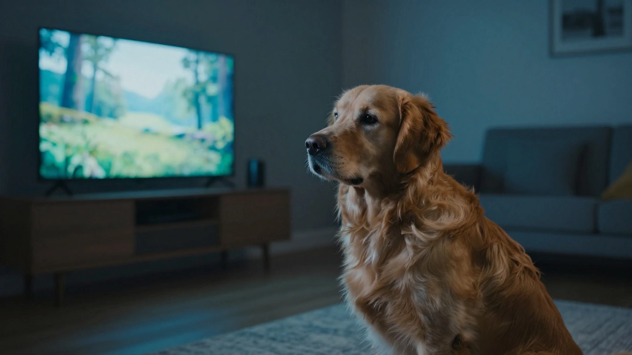 Does Leaving the TV On Actually Help Your Dog?