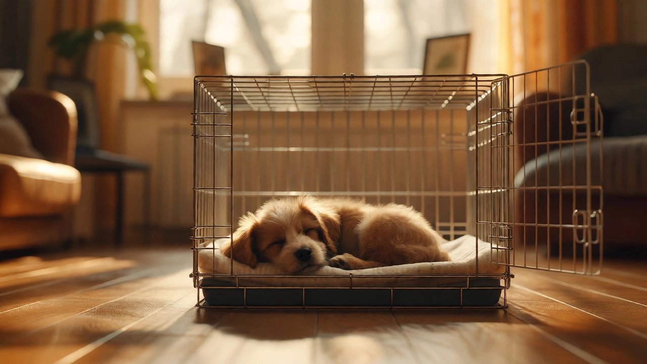 Should I Shut the Crate Door When My Puppy Naps?