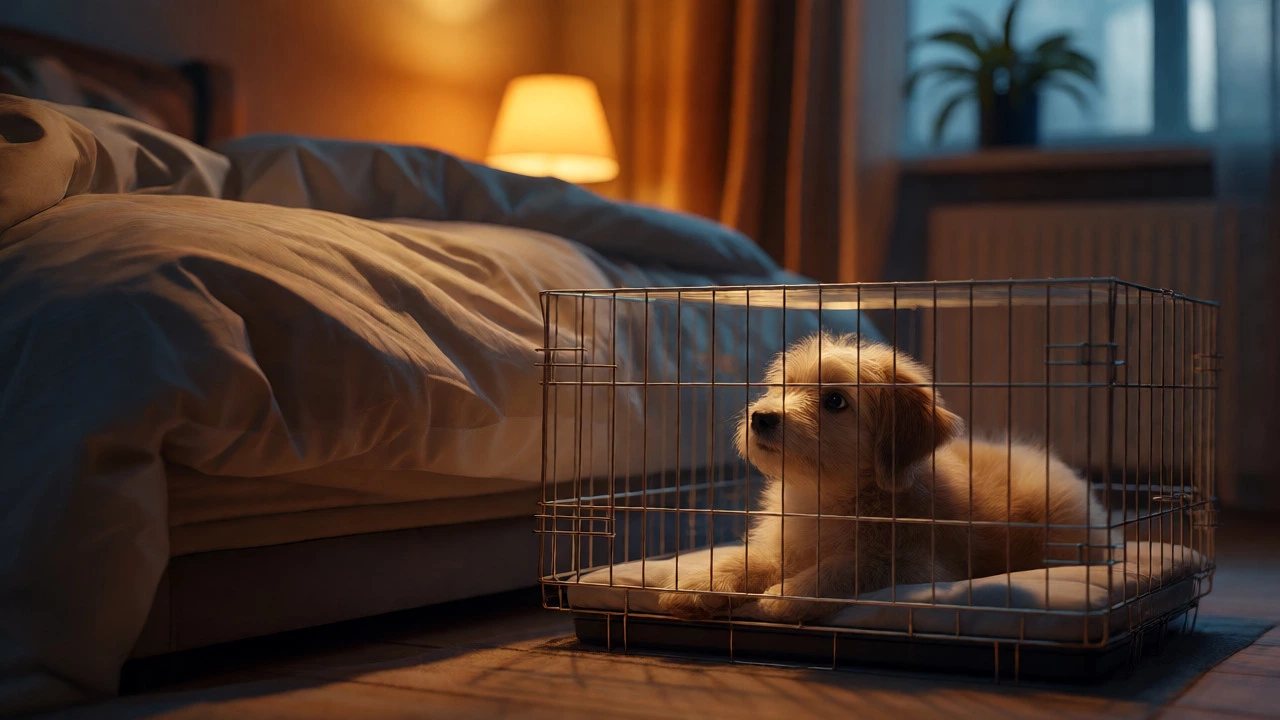 Should You Leave the TV On for Your Puppy at Night?